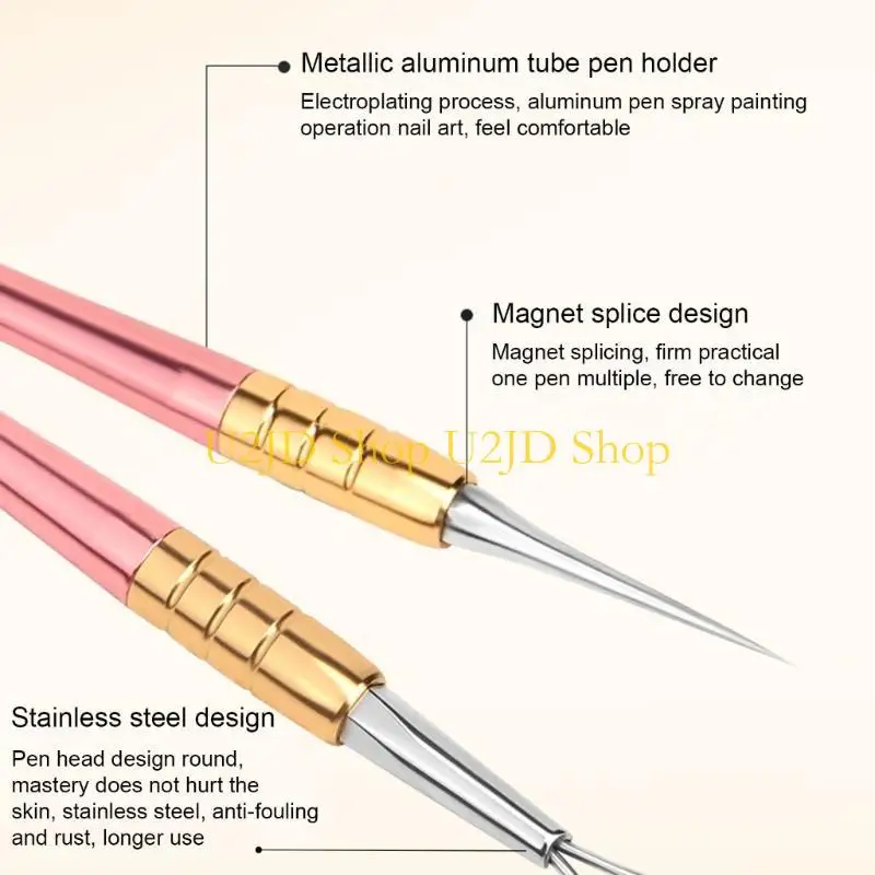U2JD multi -functionele Blackhead Extractor Tools voor puistige knallen en comedone extractie