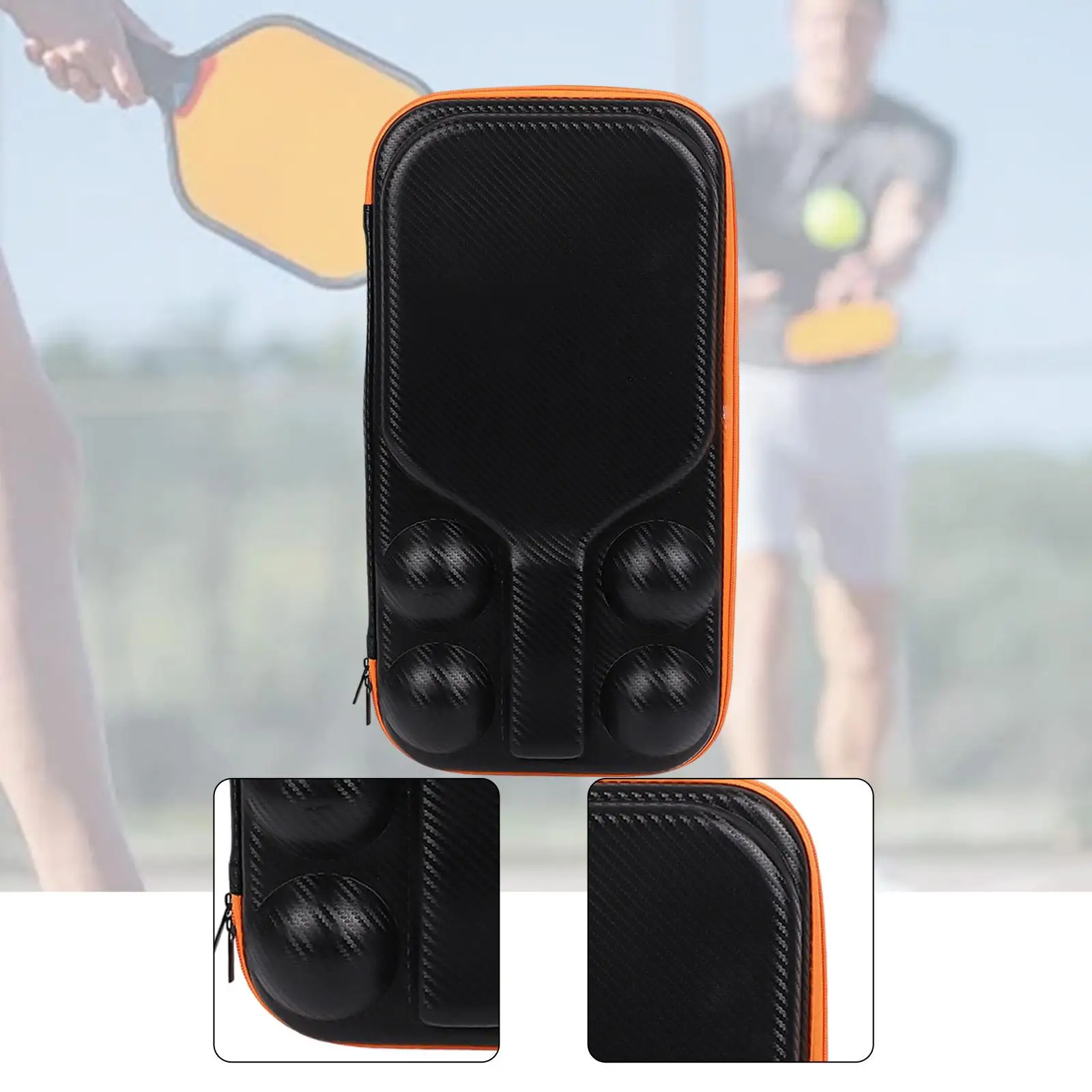 

Ударопрочная сумка для весла Pickleball, материал EVA, чехол-держатель для ракеток большой емкости для легкой транспортировки