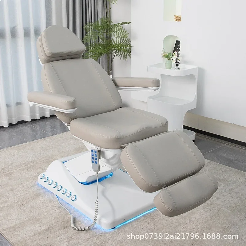 BJ Electric Height Adjustable Beauty Bed Dual Foot Control For Tattoo Microblading Facial Massage Salon