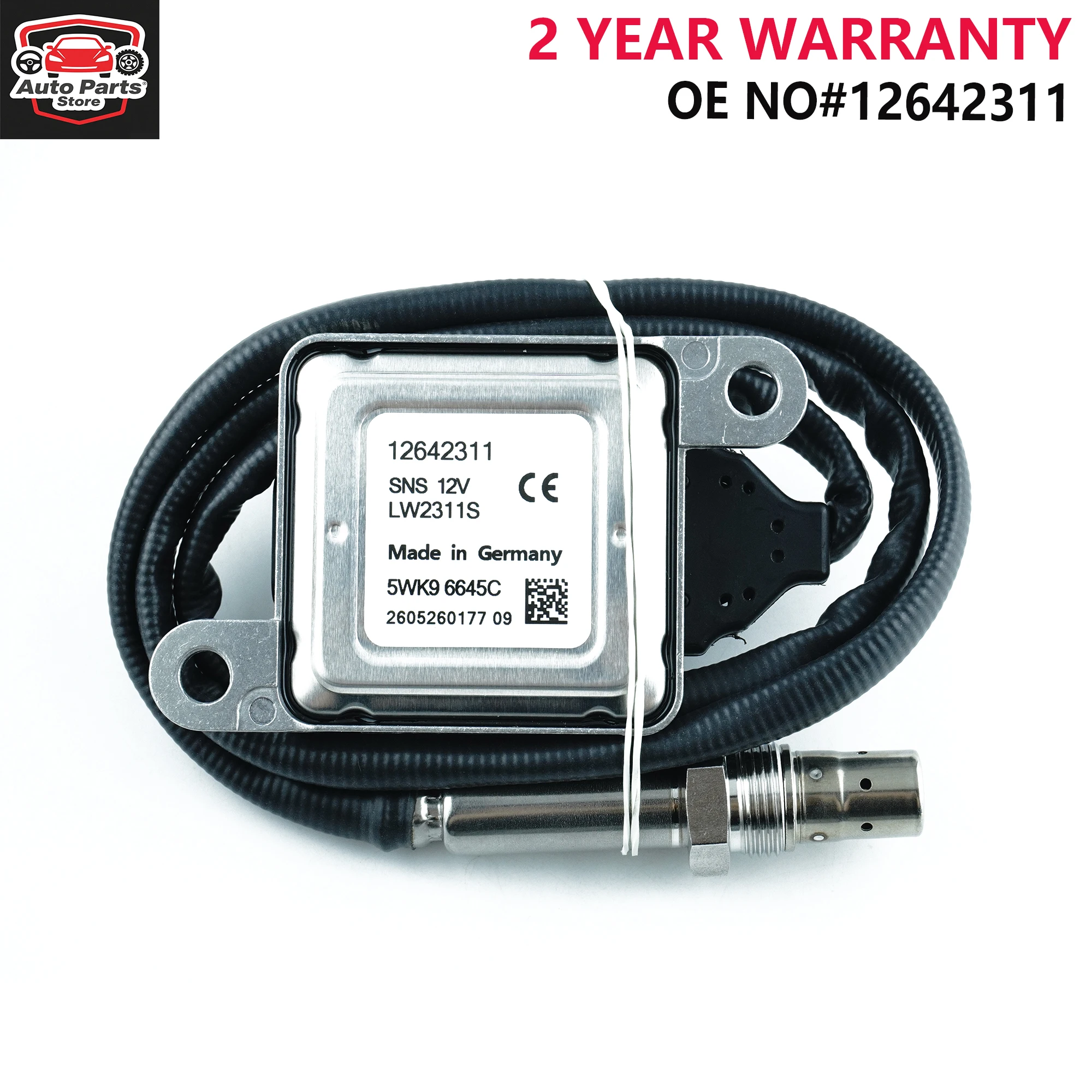 

NOX Sensor 12642311 5WK96645C Nitrogen Oxides Sensor For GMC Savana Express Silverado 2500-4500 Sierra 10-15