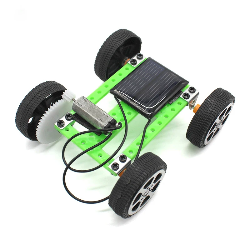 Новый детский мини-автомобиль на солнечной энергии для раннего образования, научный эксперимент, головоломка, собранная игрушка, инструмент для обучения физике, новинка, подарок