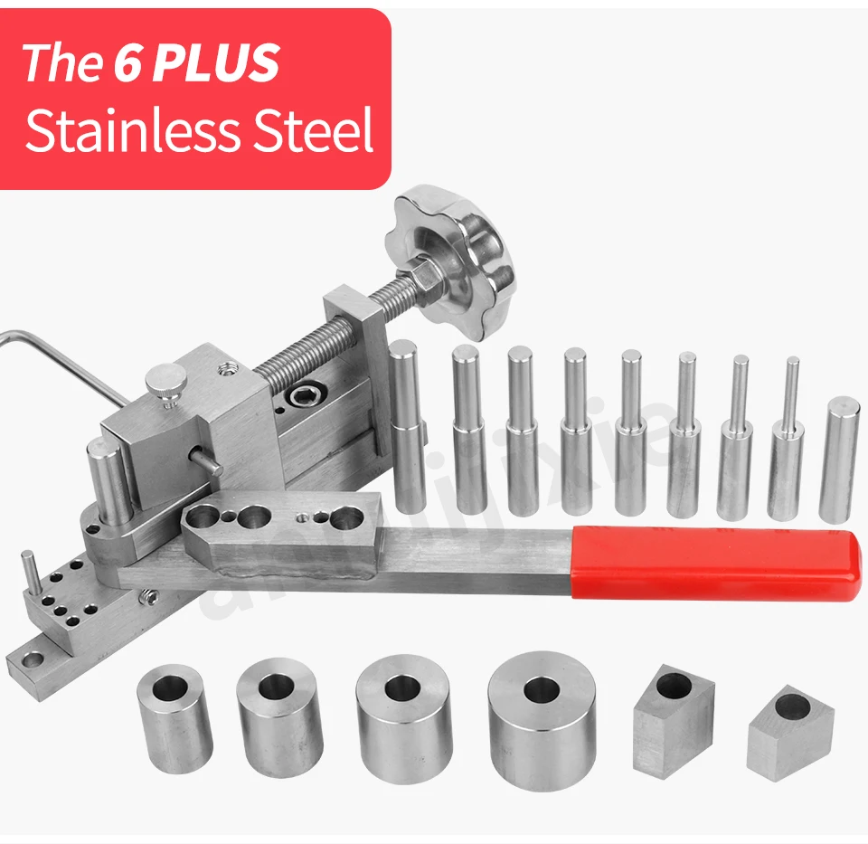Edelstahl-Drahtbiegemaschine, DIY-Werkzeug, 6. Plus, Mini, universelle manuelle Upgrade-Biegemaschine für die Heimwerkstatt