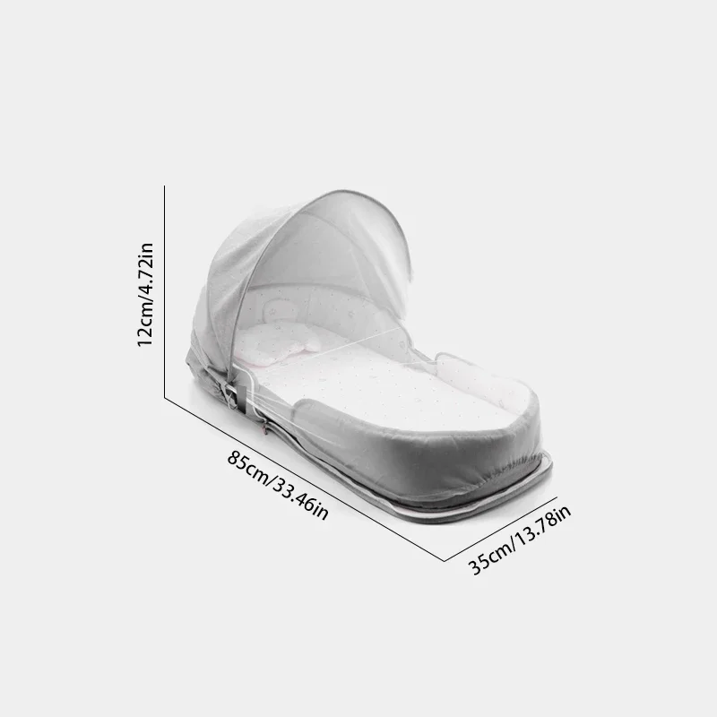 접이식 휴대용 이동식 침대, 생체 공학 침대, 엄마 가방 배낭, 중간 침대 신생아 침대