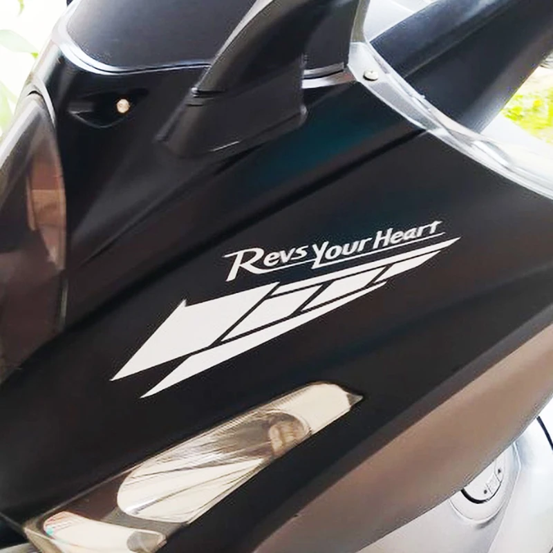 REVS YOUR HEART Motorcycle Stickers Scratch Covering Accessories Vinyl Decals Motorbike Side Fairings Decoration for YAMAHA