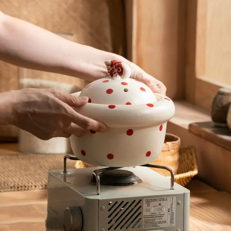 High-value saucepan, high-temperature household complementary food pot, soil pot