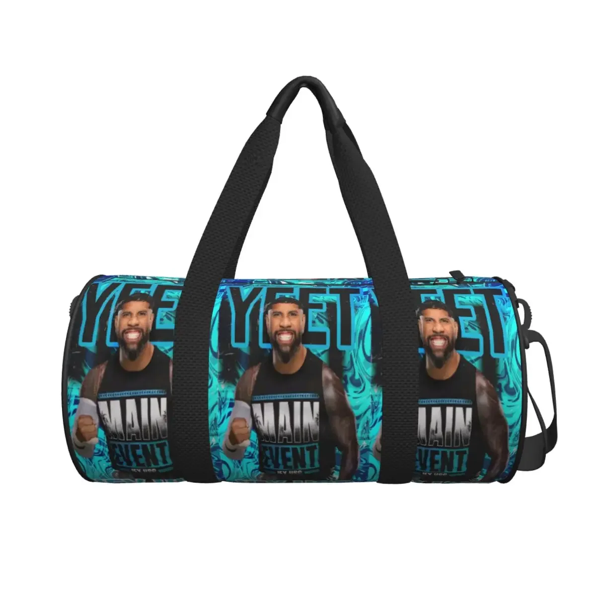 

WWE Jey Uso Maint Event 2024 Large Duffle Gym Bag Multi-Functional Duffle Travel Bags Handbags Fitness bag