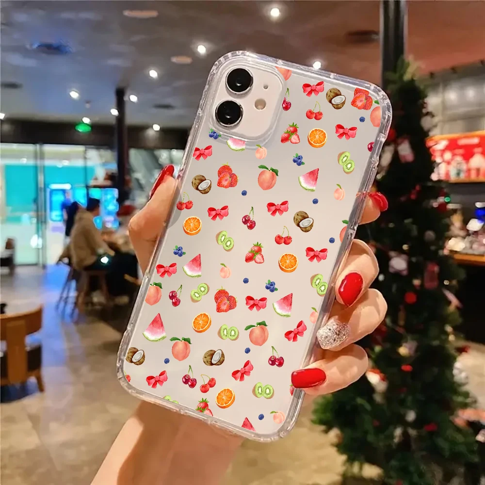 

Summer Colorful Fruit Phone Case for Xiaomi Redmi 12C 10 10C 9 9A 9C 9T K40 Note 13 12 11 Pro Plus 4G 5G Clear Back Cover