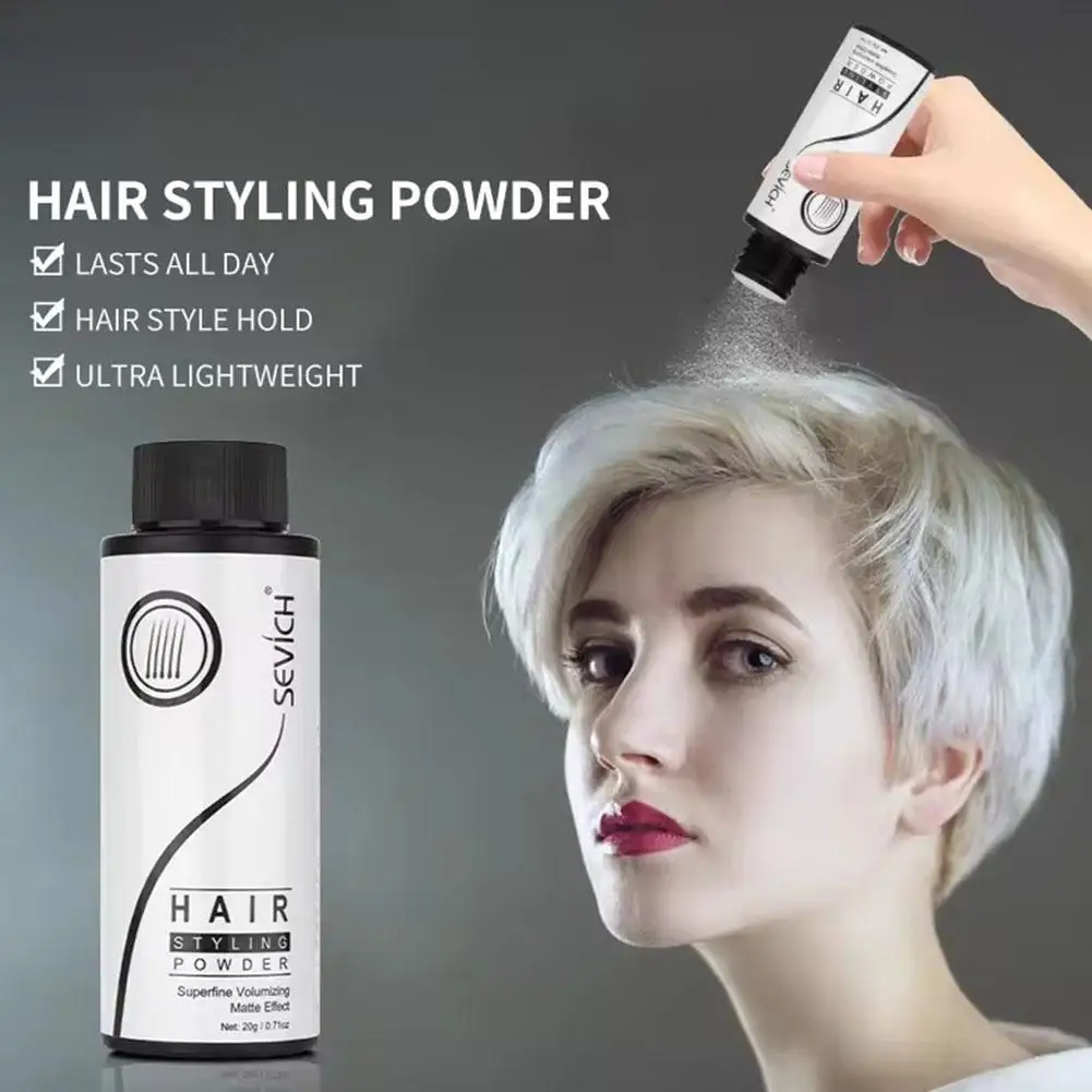 New Fluffy Hair Powder Mattifying Powder For Increased Hair Volume Styling To Finalize Hair Design Hair Powder G0s8