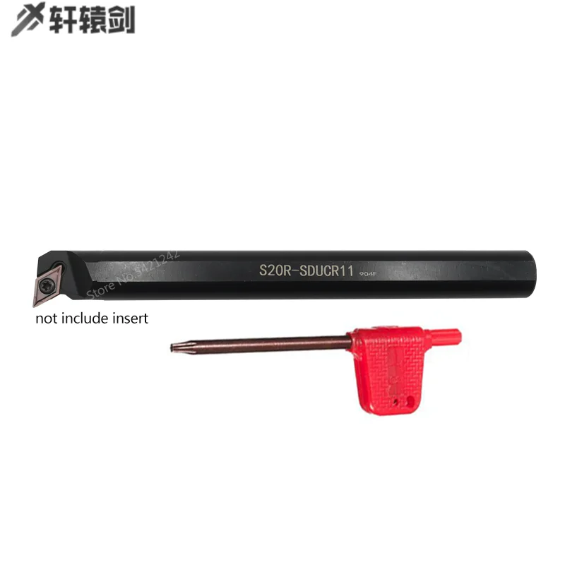 1PC Internal Turning Tool S16Q SDUCL07 SDUCR07 SDUCL11 SDUCR1 Lathe Tool CNC Cutting Carbide Insert Boring Bar DCMT070204 DCMT