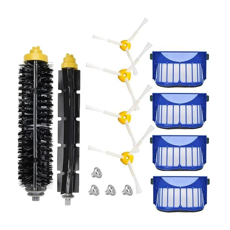 

B28C-For Irobot Roomba 600 Series 528/595/620/650 Sweeping Robot Accessories Side Brush Roller Brush Filter Replacement