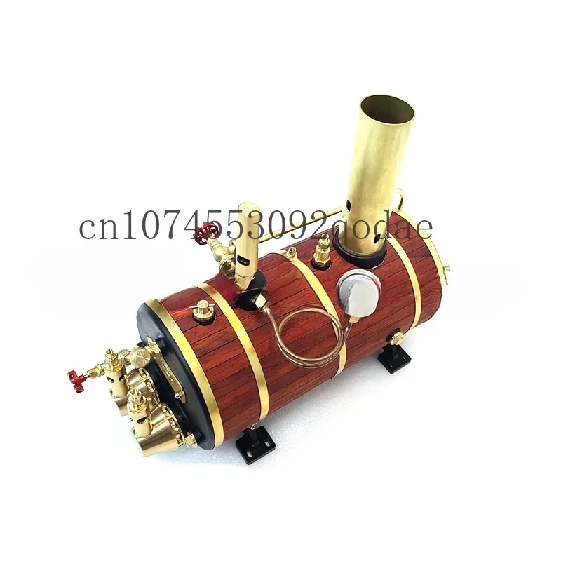 High-efficiency steam engine boiler, retro model marine boiler model, diameter: 105mm, full water capacity: 850ml