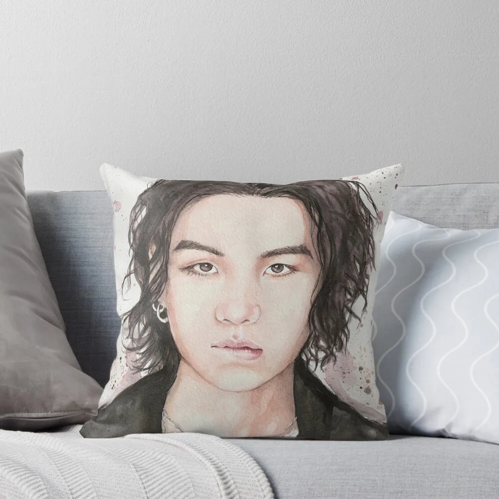 

SUGA - Into You Faded Throw Pillow autumn decoration Christmas Covers Sofa Cushion Cover christmas ornaments 2025 pillow