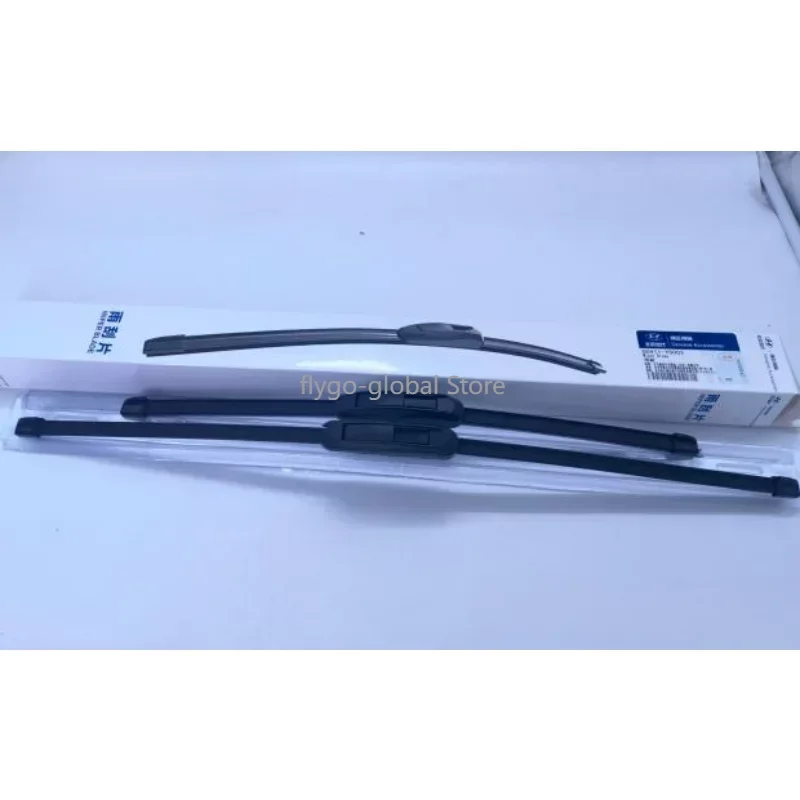 a pair Fits the modern mistra TUCSON IX25 Santa fe IX35 boneless wiper blades