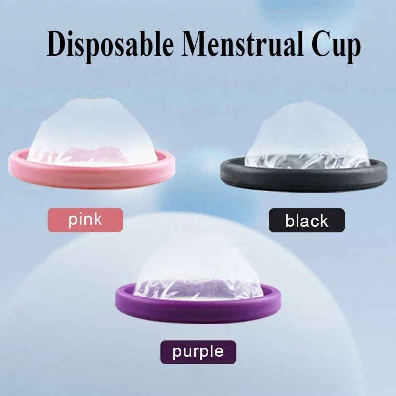 

Woman Personal Health Care Silicone Disposable Menstrual Disc Disposable Menstrual Ring Women's Menstruall Cycle Replacement Cup