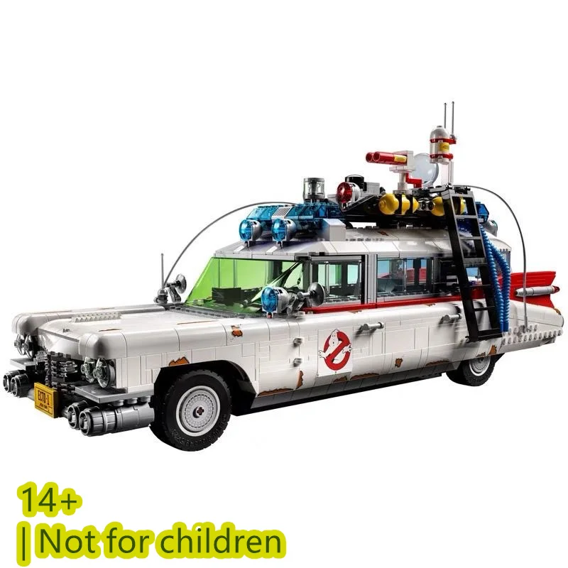 

2026 Новая модель конструктора Ghostbusters Ecto-1 MOC 10274, коллекционные кирпичики, игрушка для детей и взрослых, подарок на Хэллоуин и Рождество