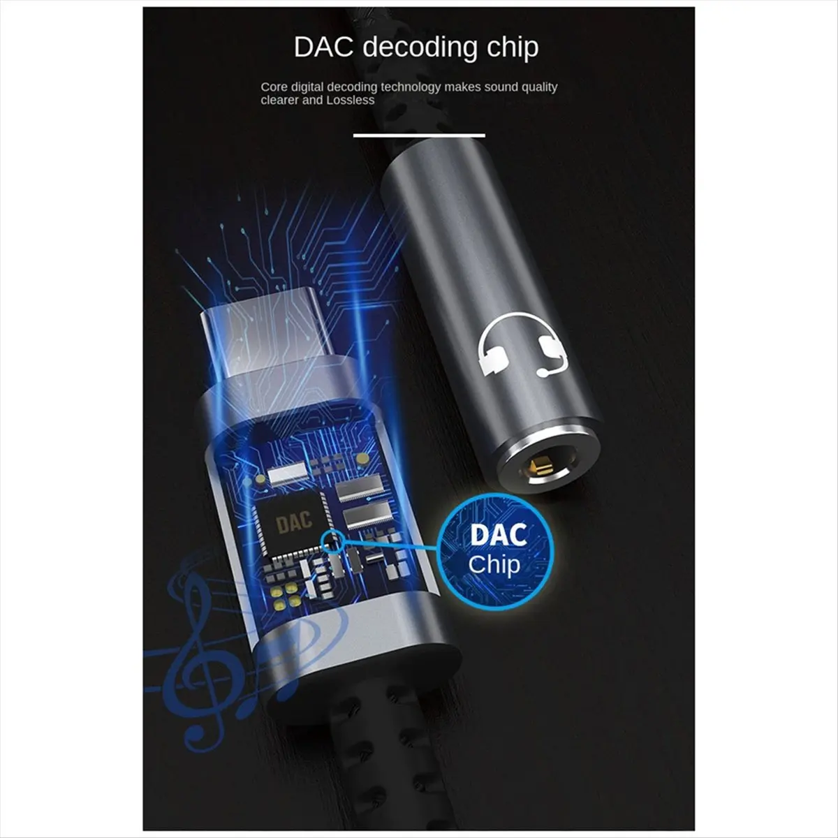 

AABFK USB Type C на разъем для наушников 3,5 мм, цифровой аудиоадаптер, конвертер USB C на 3,5 мм, дополнительный кабель для наушников, черный