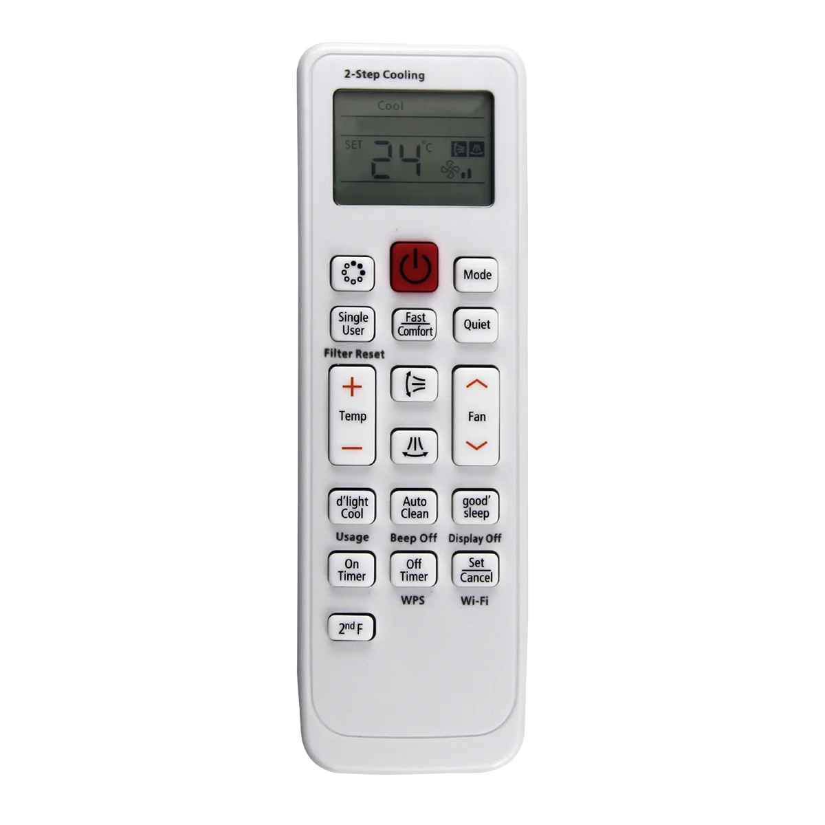 DB93-11489L A/C Remote Control Replace for Samsung Air Conditioner DB93-11489L Remote Control