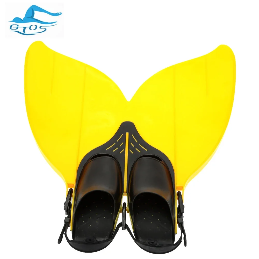 

Teen Teenager Children Monofin Freediving Diving Swimming Fins Mermaid Flipper Snorkeling Shoes Free Swim Training