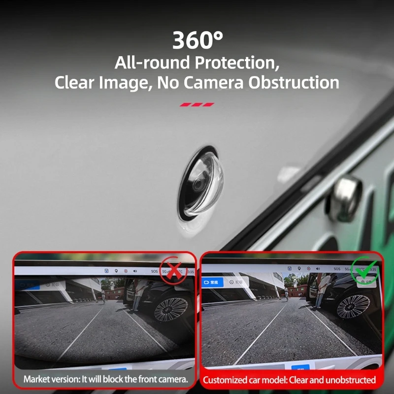 New Car Camera Lens Protector Cover For 360° Car Reverse Camera Dustproof and Rainproof CoverRear View Backup Camera Cover view 5