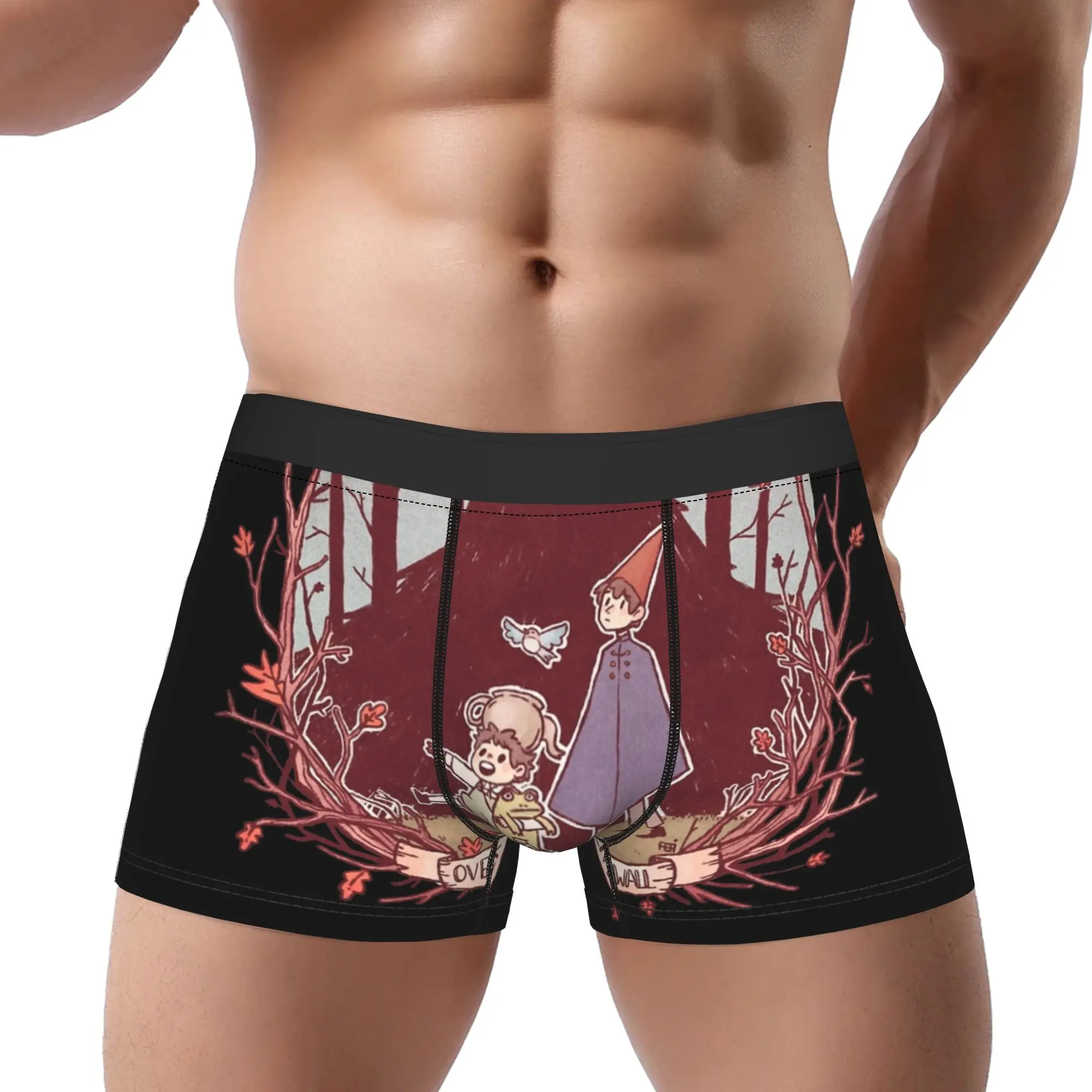 Over the Garden Wall Underpants Homme Panties Ropa interior para hombre Pantalones cortos cómodos Calzoncillos tipo bóxer