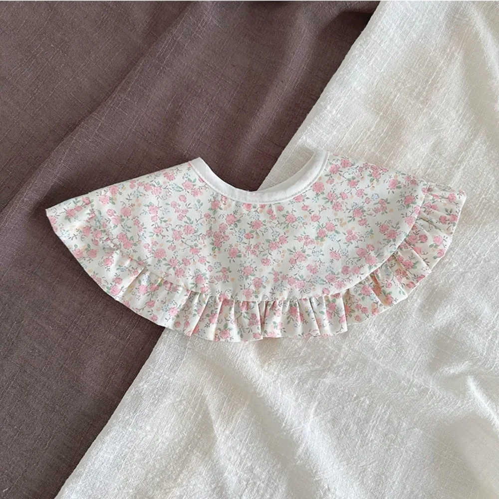

Ins Spring And Summer Baby Gauze Bib Large Princess Palce Style Lace Swallow Scarf Increased 360 Bib Baby Bib Child