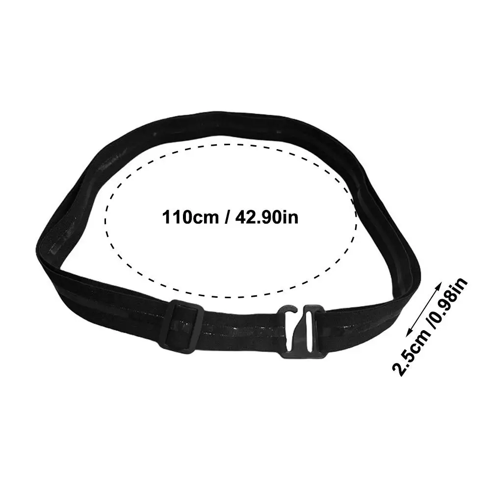 Men Women Shirt Stay Belt Imitation Nylon Black Non-slip Elastic Waistband Adjustable Tuck Straps Anti-Wrinkle For Business