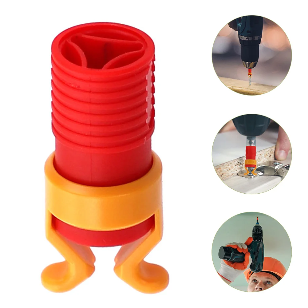 4 Pcs Screw Holder Screwdriver Aid Fixing Sleeve Woodworking Tool Head Accessory Set Clamper Abs Plastic Attachment Safety