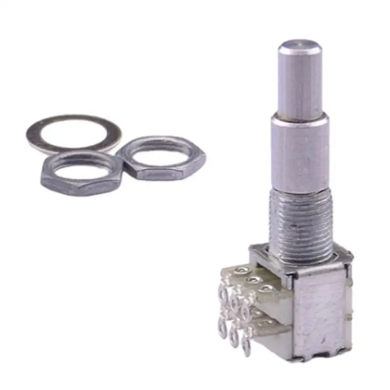 Achieve Precise Control in Your Music Equipment with B5K/B10K/B50K/B100K/B250K/B500K Concentric Stacked Potentiometer