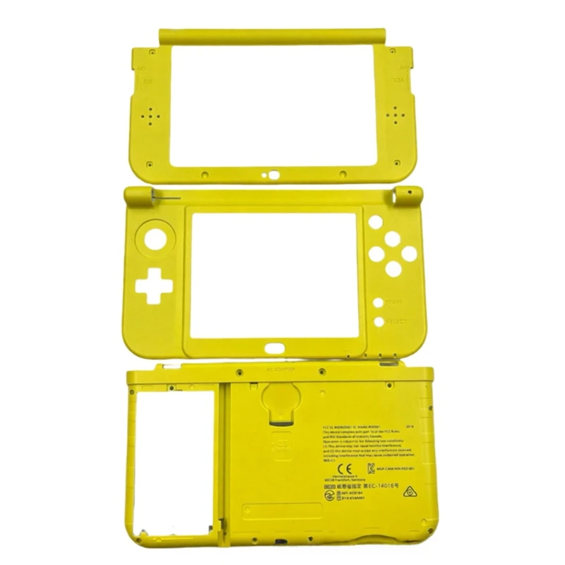 Repair Parts Middle Housing Case For NEW 3DS LL/XL Top and Middle Frame Shell Kit Durable Replacement Cover For Damaged Console
