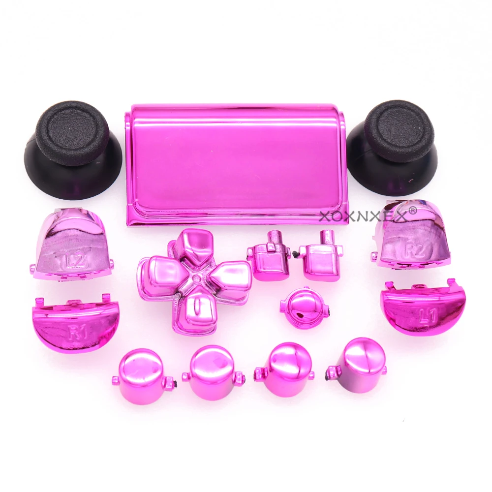 DIY Full Shell Case Housing and Buttons For PS4 5.0 Controller Replacement Parts Joystick JDS-050 JDS 055 JDM 050 JDM-055