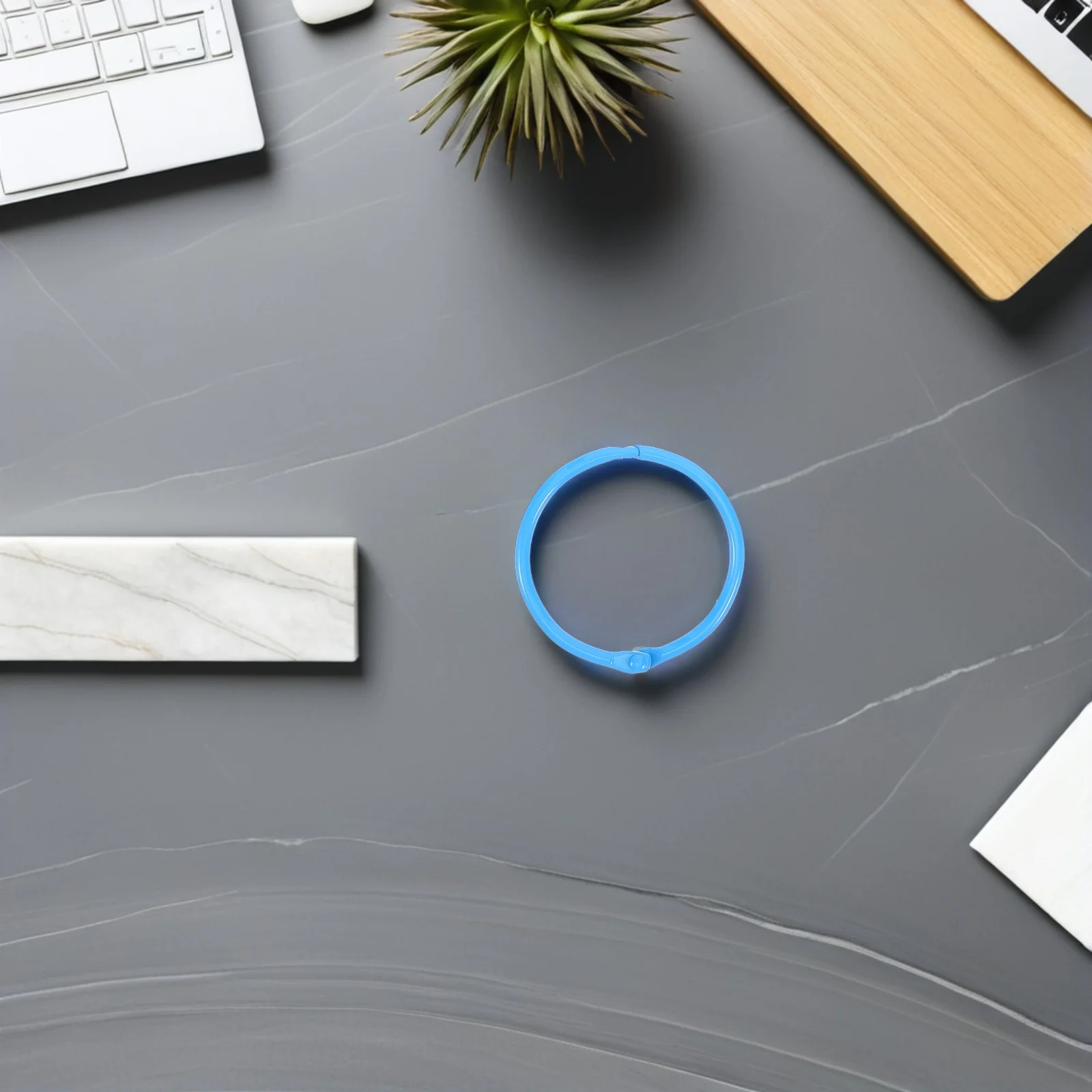 

30Pcs Office Binder Supplies Metal Loose Leaf Rings for Index Cards Reports Quick Assembly Scrapbook Notebook Organization