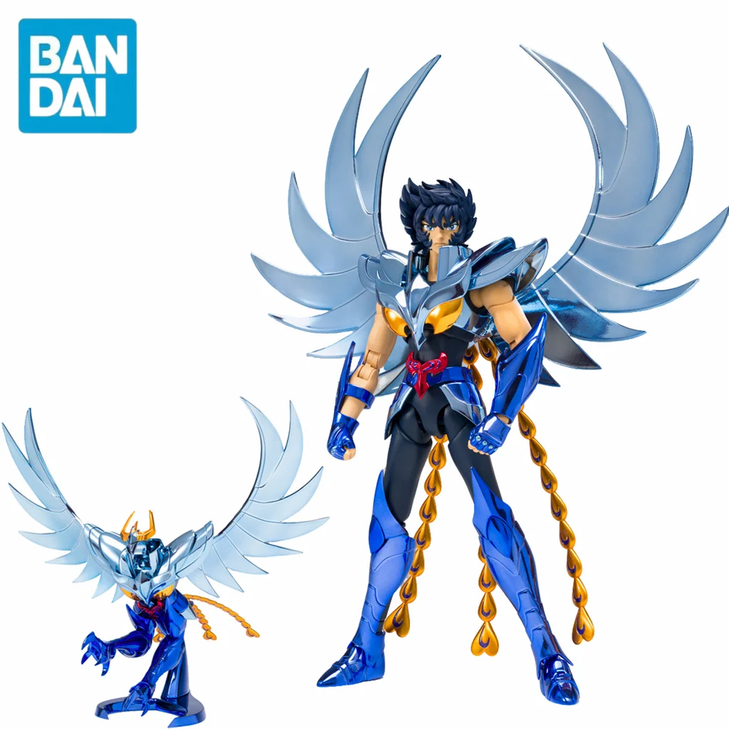 Original Saint Seiya Saint Cloak Mythical Ex Phoenix Ikki Anime Figure Toy PVC Model BANDAI Ultimate Bronze Saint Cloak Figurine