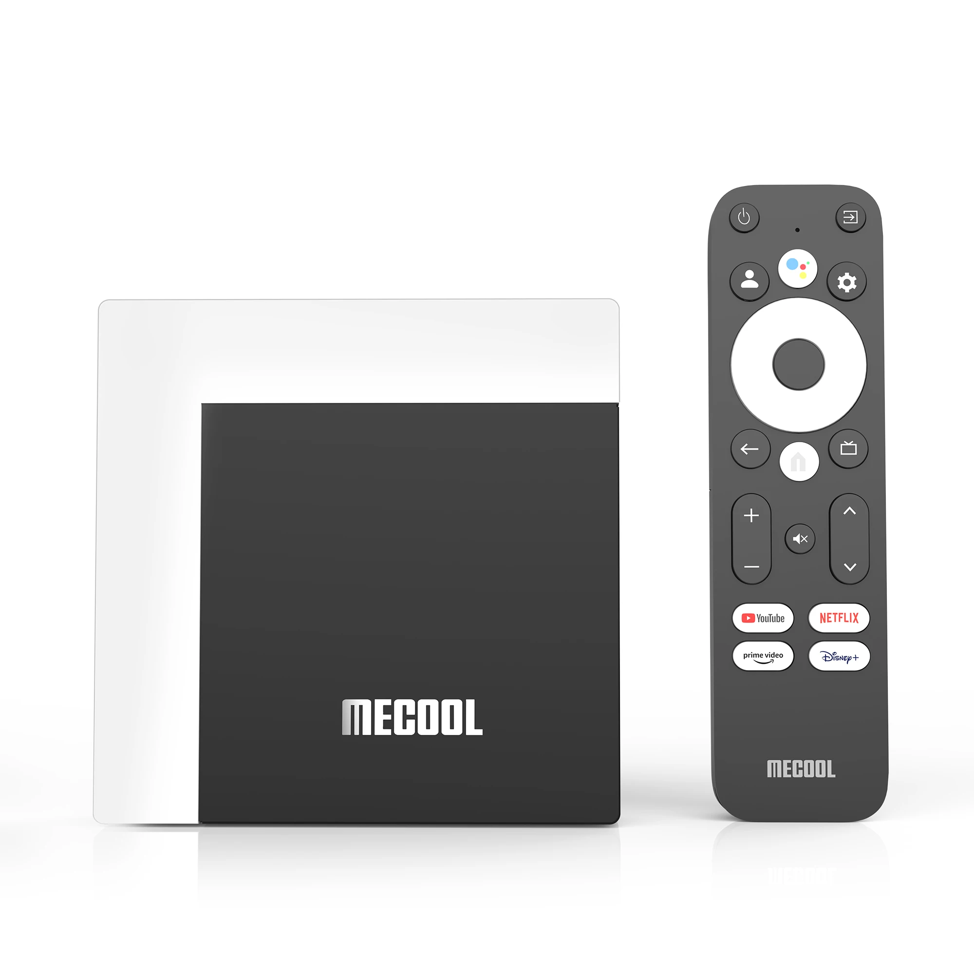 Mecool Km7 Plus Tv Box Android 11 Netflix 4K Google Gecertificeerd 2Gb Ddr4 16Gb Rom 100M Lan Internet S905y4 Av1 Home Mediaspeler