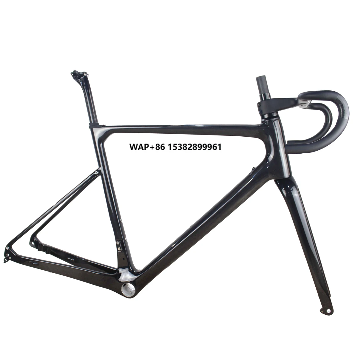 

Super Light Full Carbon Gravel Bike Frame,All Internal Cable Routing Design Carbon Bicycle Frame