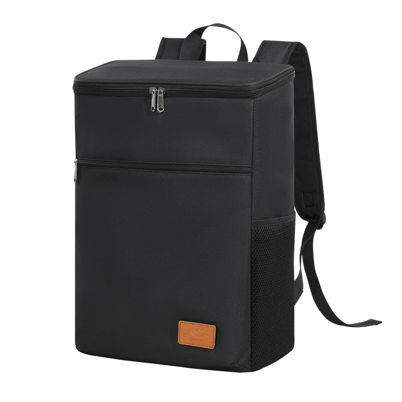 

Double shoulder ice bag portable picnic fresh-keeping ice large capacity simple wind lunch outdoor thermal