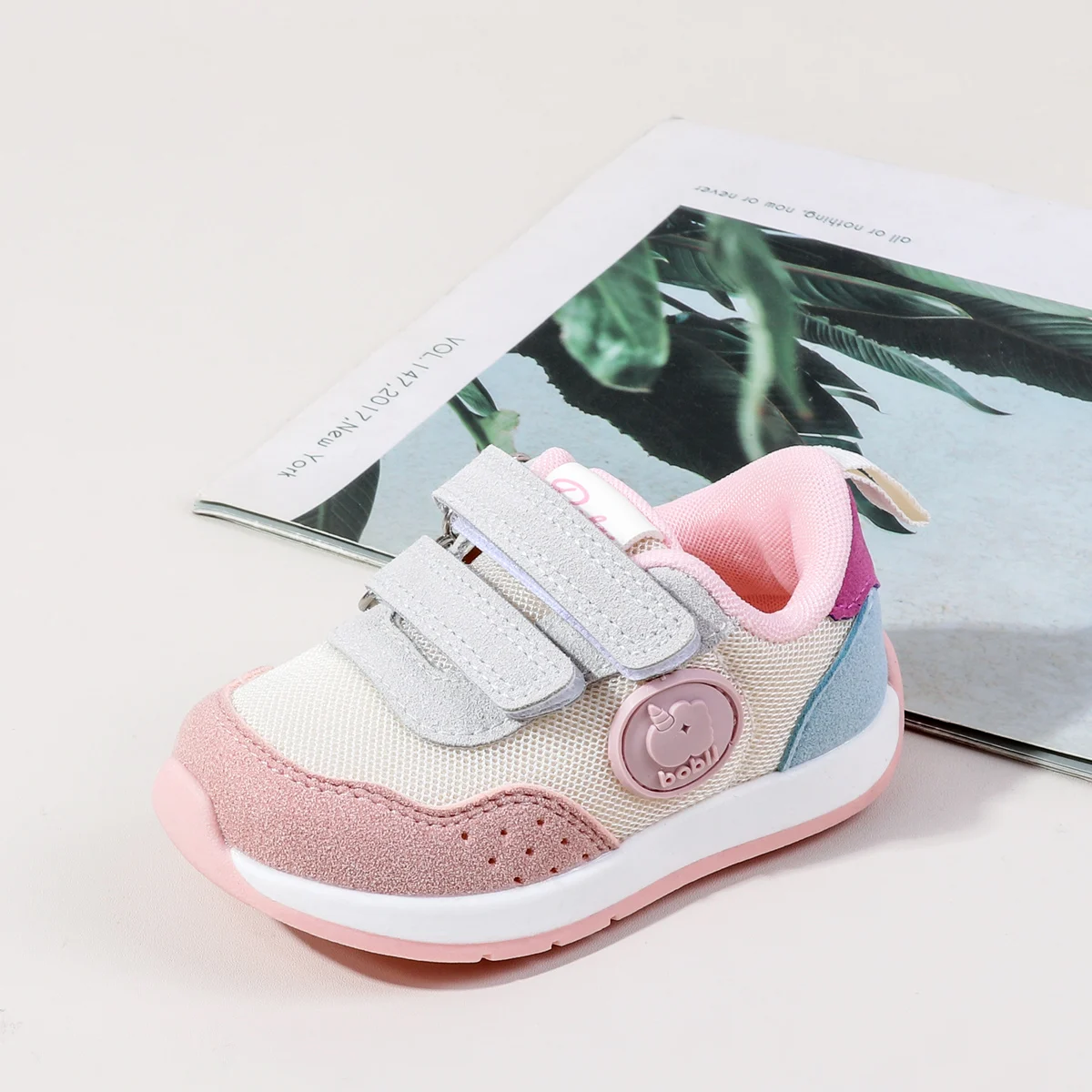 2025 Hot Selling Spring And Autumn Baby Unisex First Walking Indoor Outdoor Toddler Shoes For 0-3Y Baby Sneaker