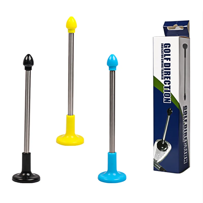Golf Club Direction Indicator Swing Plane Training Aid Wedge Chip Shot Position Corrector Golf Swing Trainer for Beginner Practi