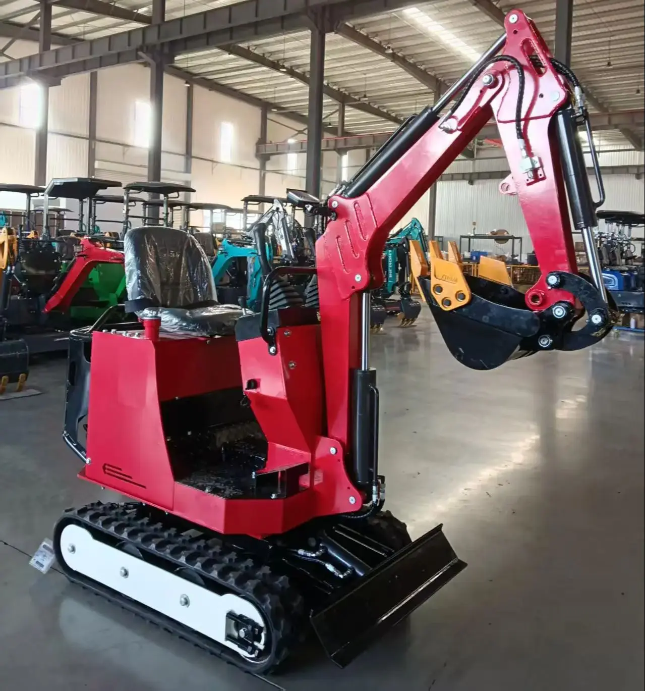 

2025 China Mini Excavator 1.2-ton Euro 5 Hydraulic Mini Excavator with Competitive Price