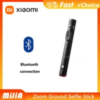 Original nuevo Xiaomi Mijia Zoom tierra Selfie Stick Bluetooth Control remoto portátil multifuncional trípode