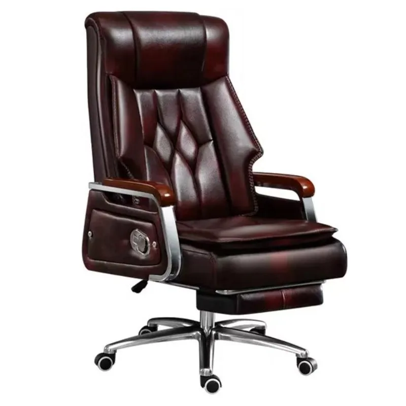 Revolving Manager Pu Leather Executive Office Chair For Office Furniture