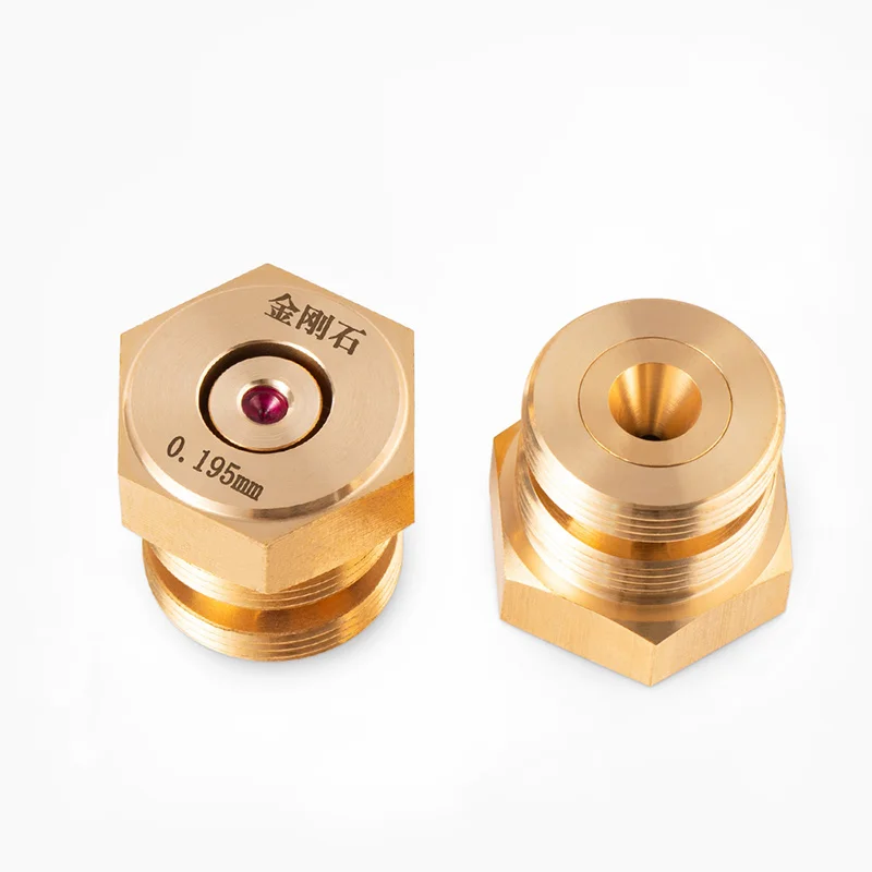 EDM Wire Guider  Medium Speed WEDM Wire Ruby Guide for Wire Cutting Machines Water Nozzle0.192mm/0.195mm
