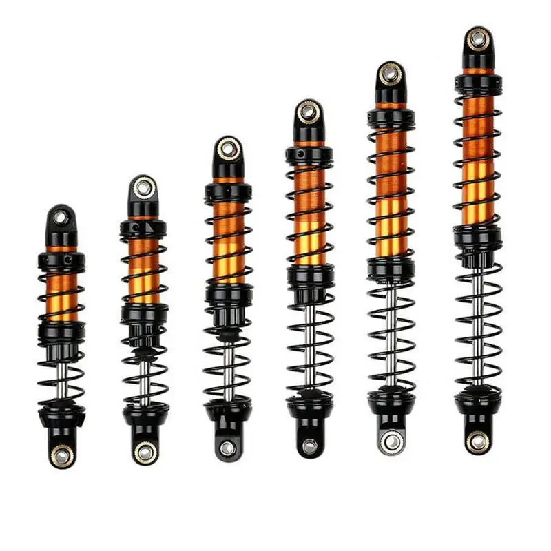 Double Segment Spring Shock Absorber 1/10 Climbing Car, Metal Hydraulic Shock Absorber TRX4 SCX10 90046