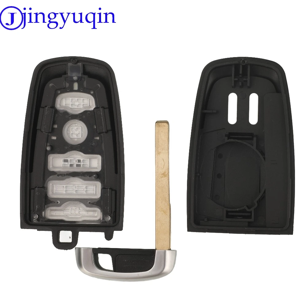 Jingyuqin Fernbedienung Auto Schlüssel Shell Fall Smart Für Ford Next Gen Everest Raptor MK5 Taurus Mustang Klinge Fob Fall Abdeckung 5 tasten