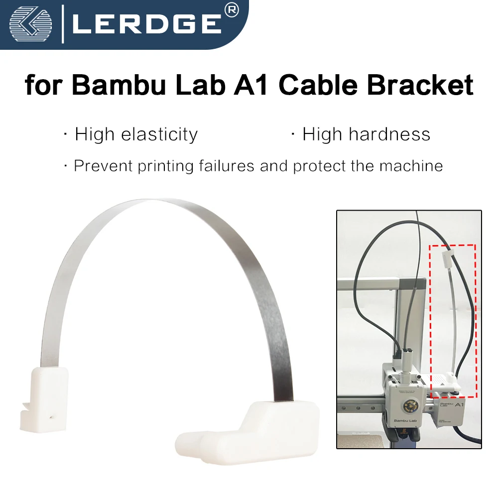 LERDGE для набора инструментов Bambu Lab A1, обновляет комплект кабельной цепи BambuLab a1, противозапутывающая цепь для прокладки кабелей оси X/Y LERDGE для набора инструментов Bambu Lab A1, обновляет комплект кабельной цепи BambuLab a1, противозапутывающая цепь для прокладки кабелей оси X/Y
