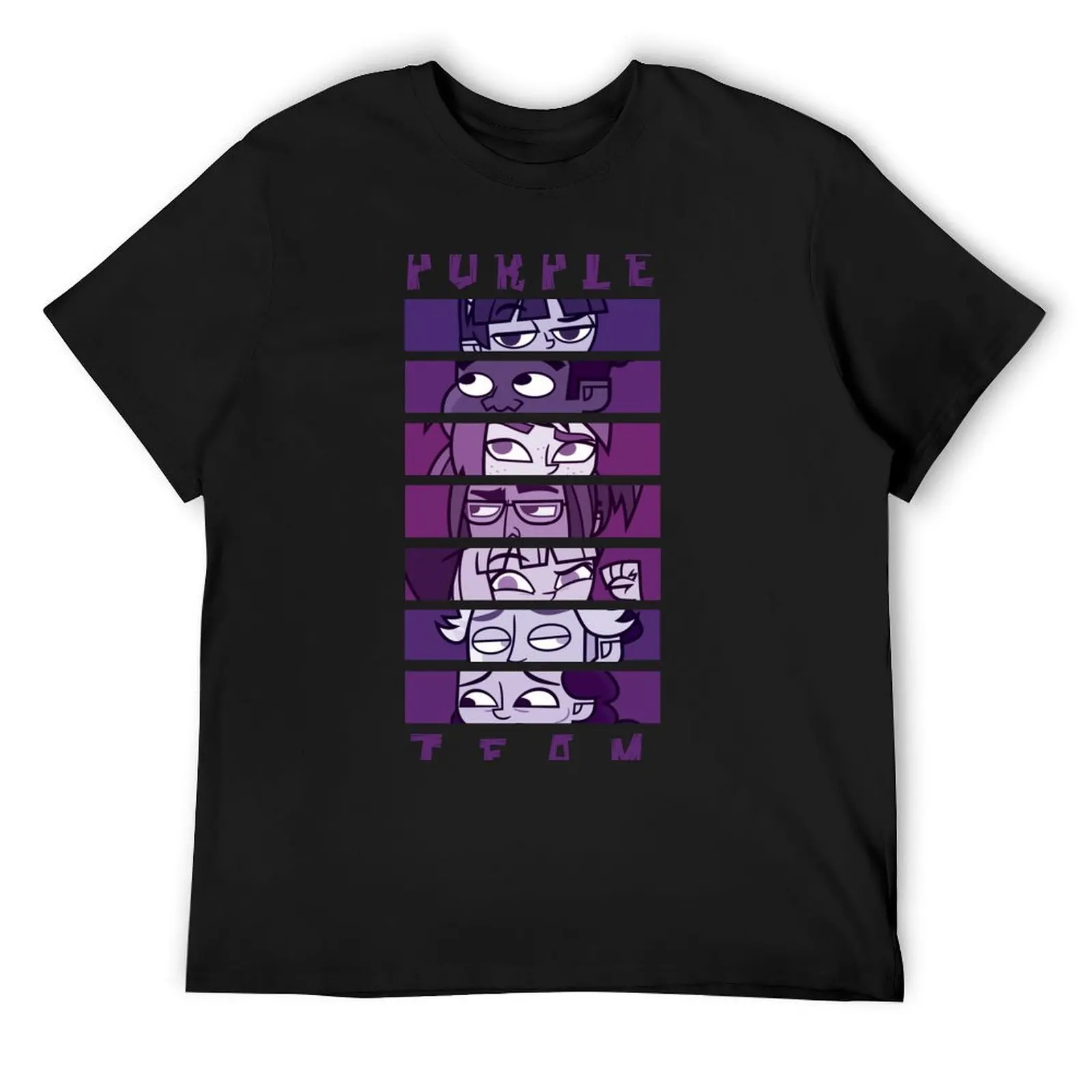

Adventure Camp - Purple Team T-Shirt korean fashion Blouse cotton graphic tees t shirts for men cotton