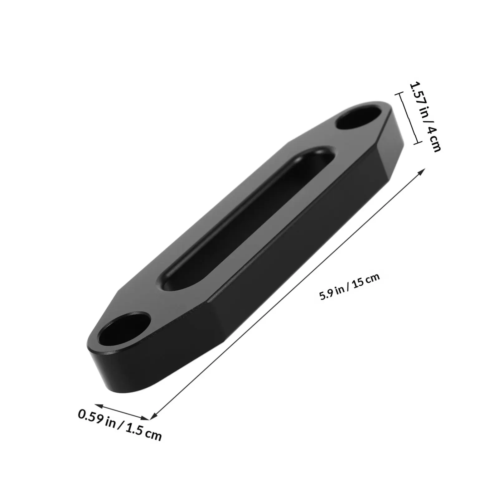 Vehicle Winch Fairlead Robust Fairlead Smooth Cable Guide Towing Winch Shackle Accessory Offroad Tool Rope Lead Guide