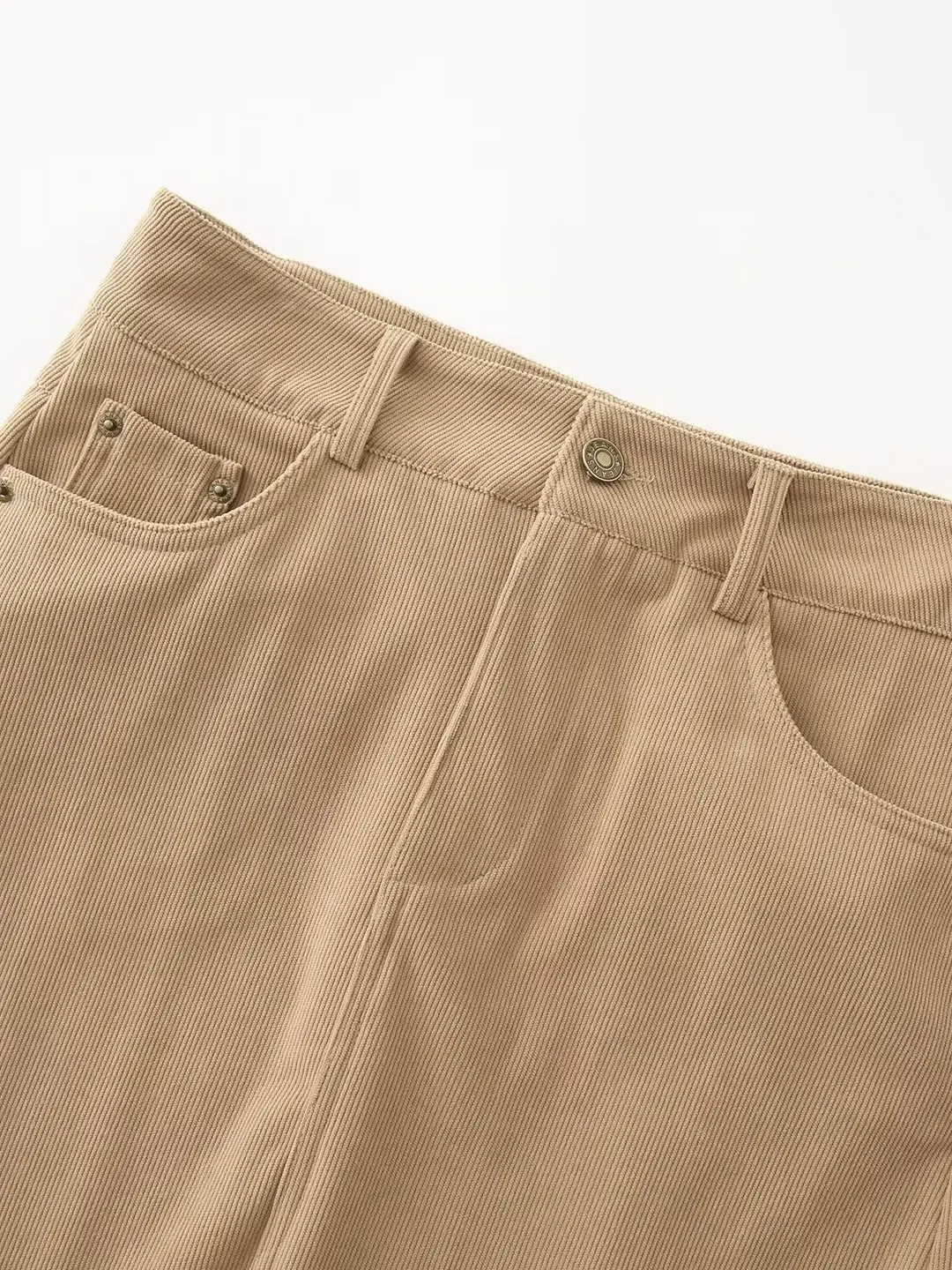 Elegant Short A-Line  Skirt Women's Slim Fit Zipper Pocket Slit Design Polyester Fabric mid Waist Standard Version