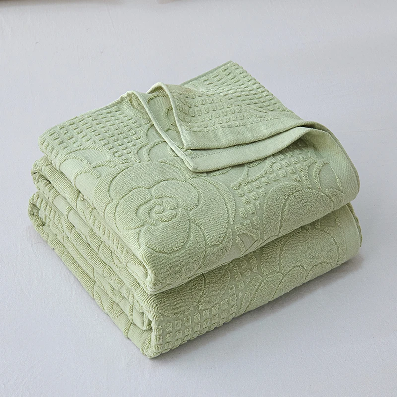 cotton vintage towel quilt pure cotton adult summer thin towel blanket single blanket air conditioner quilt