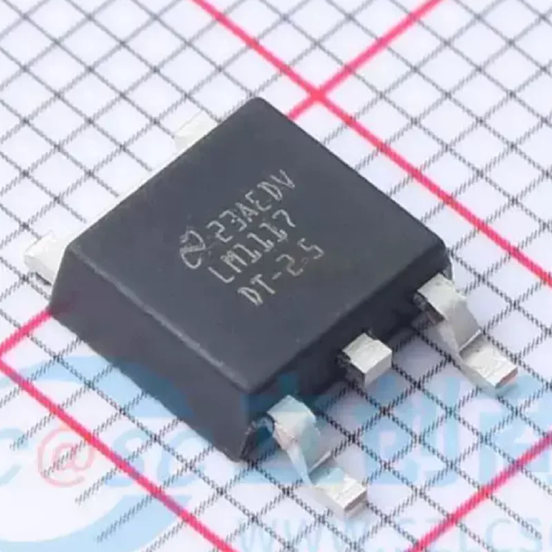 Integrated Circuits (ICs) LM1117DTX-2.5/NOPB Linear Voltage Regulator IC Positive Fixed 1 Output 800mA TO-252-3