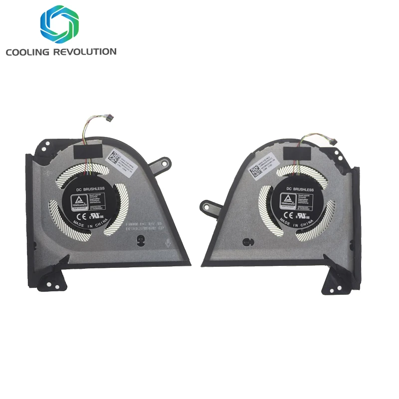 Imagem -02 - Ventilador de Resfriamento Gpu para Cpu de Laptop 6033b 0101901 Dc12v 1a 4pin para Asus Rog Zephyrus M16 Gu603hr 2023 13nr04j0t04211
